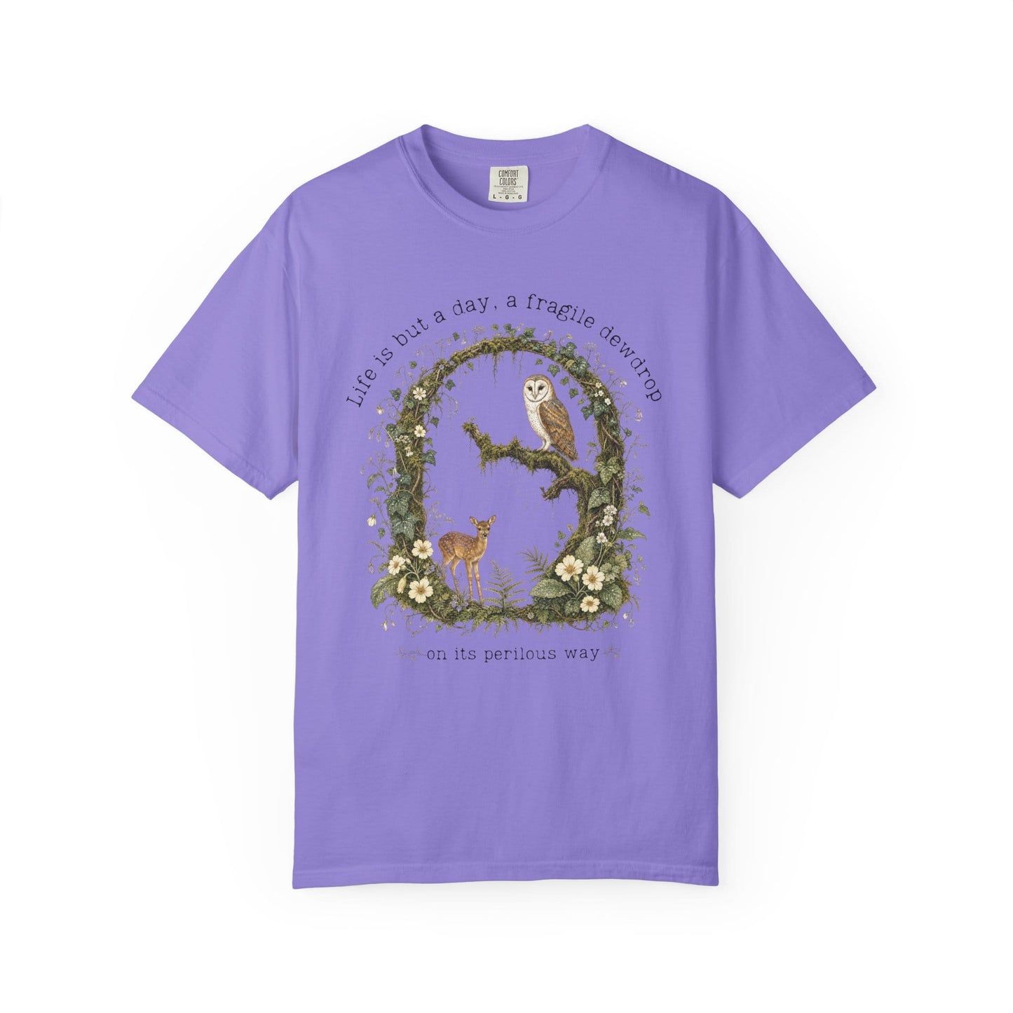 T-Shirt Violet / S Design 297 T-Shirt The Mystic Eden