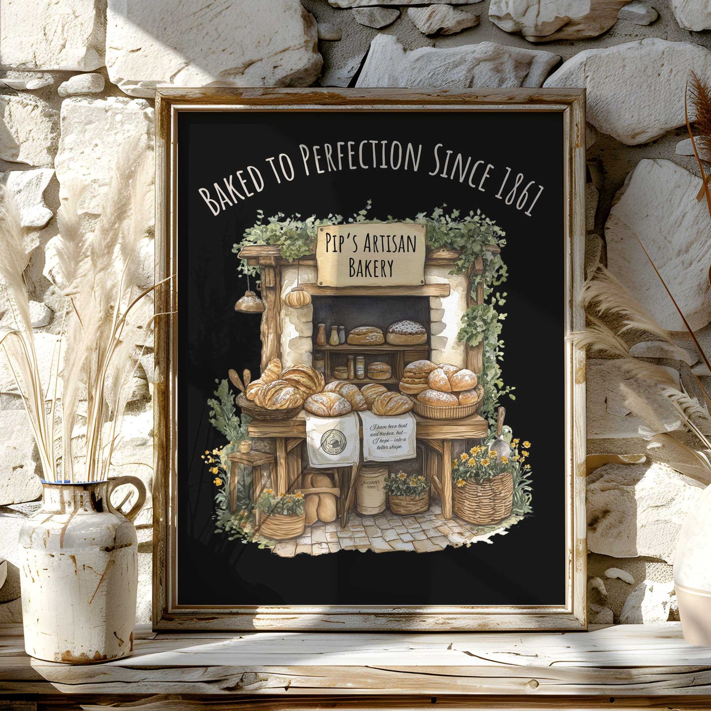 Art Prints 11″ x 14″ / Matte Design 119B - Art Print The Mystic Eden