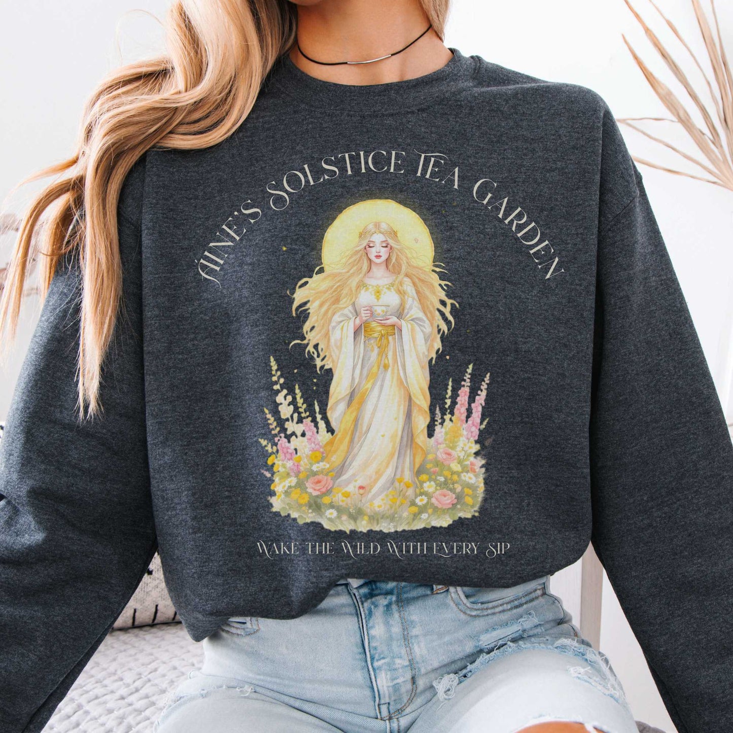Sweatshirts Design 275 Crewneck Sweatshirt The Mystic Eden