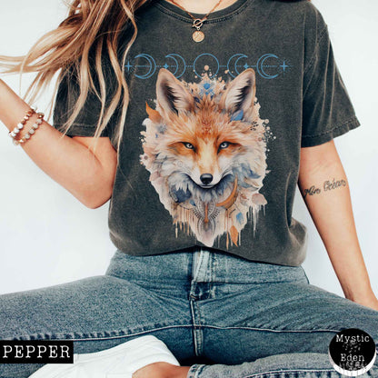 Vintage Mystical Fox Shirt