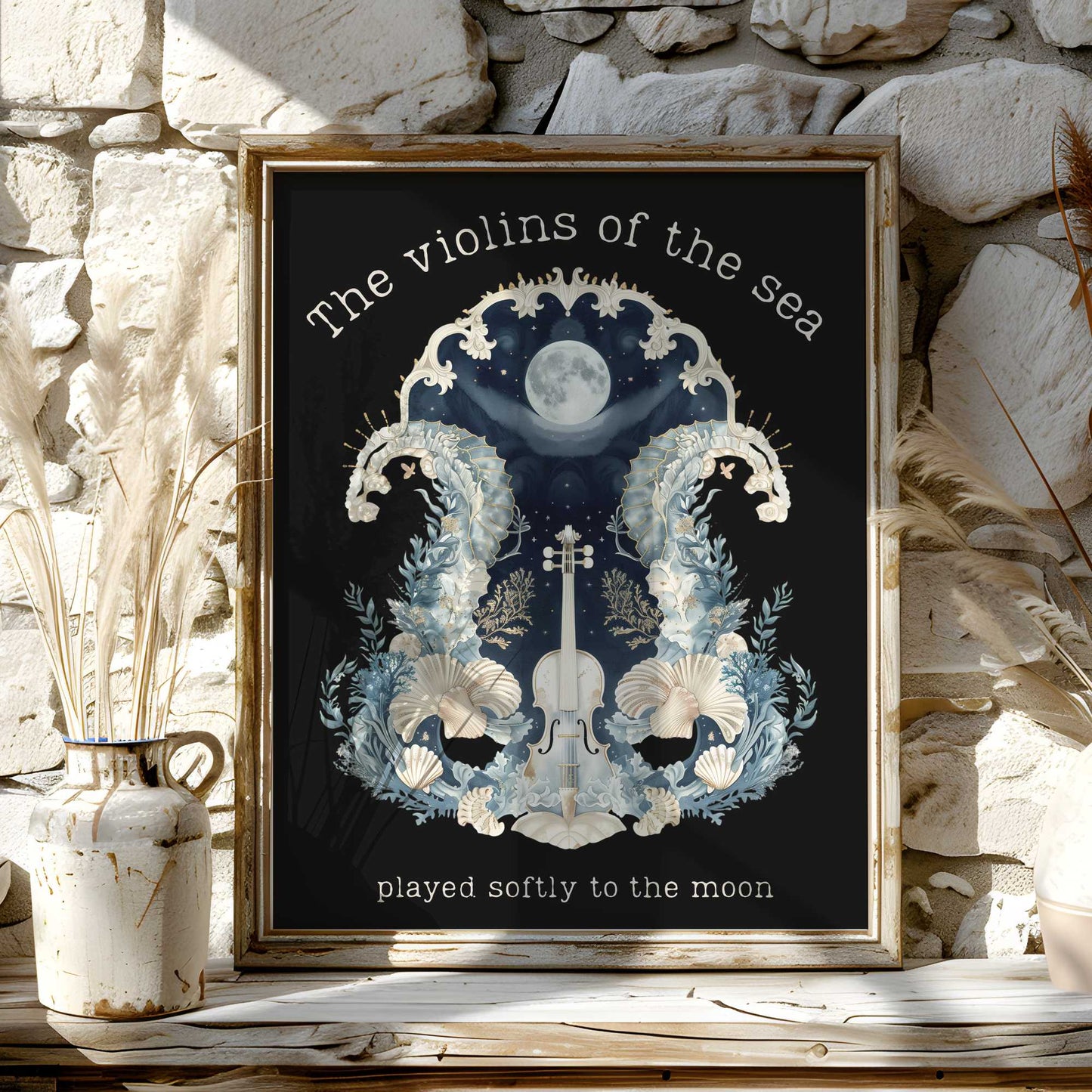Art Prints 11″ x 14″ / Matte Design 270A - Art Print The Mystic Eden
