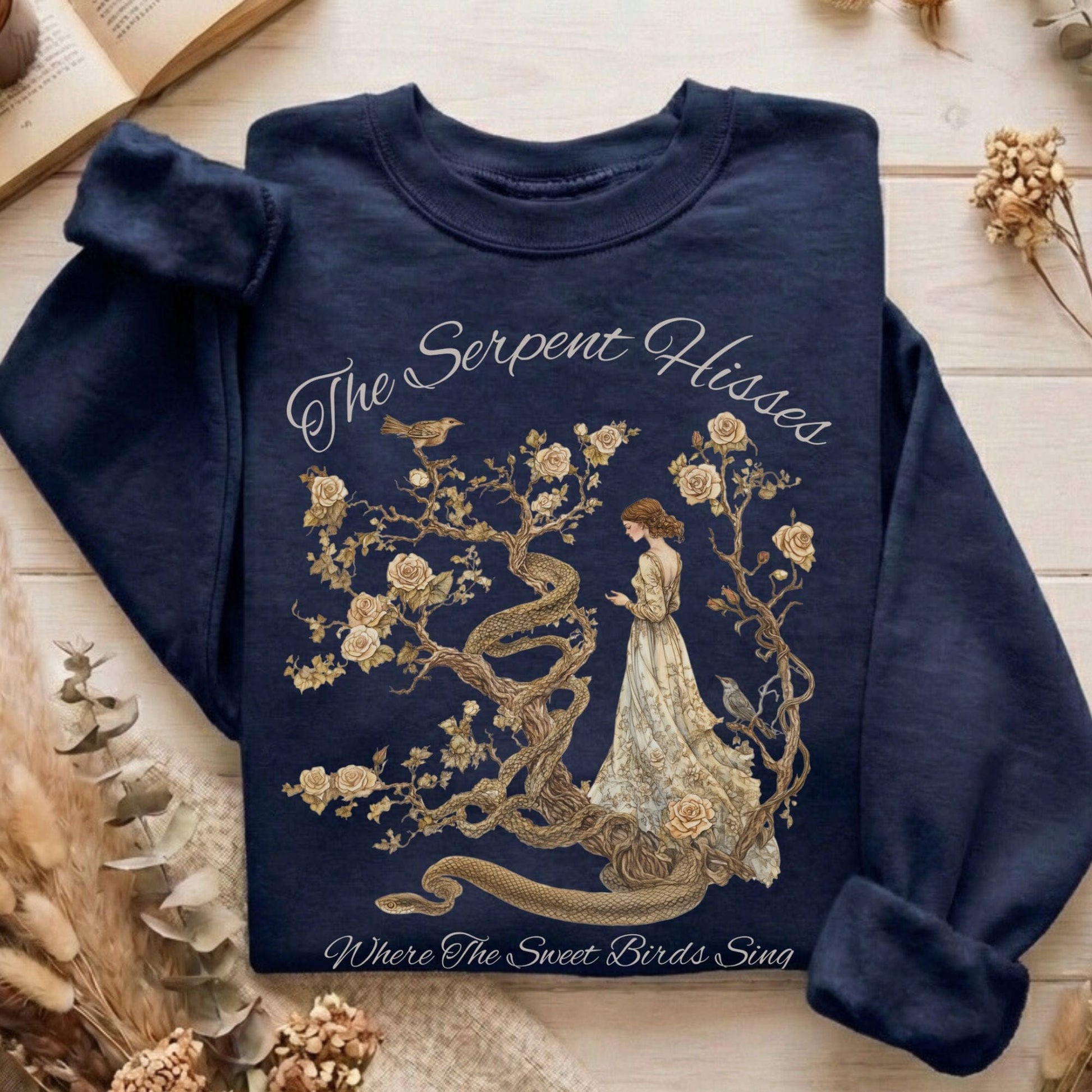 Sweatshirt Navy / S Design 167 Sweatshirt The Mystic Eden