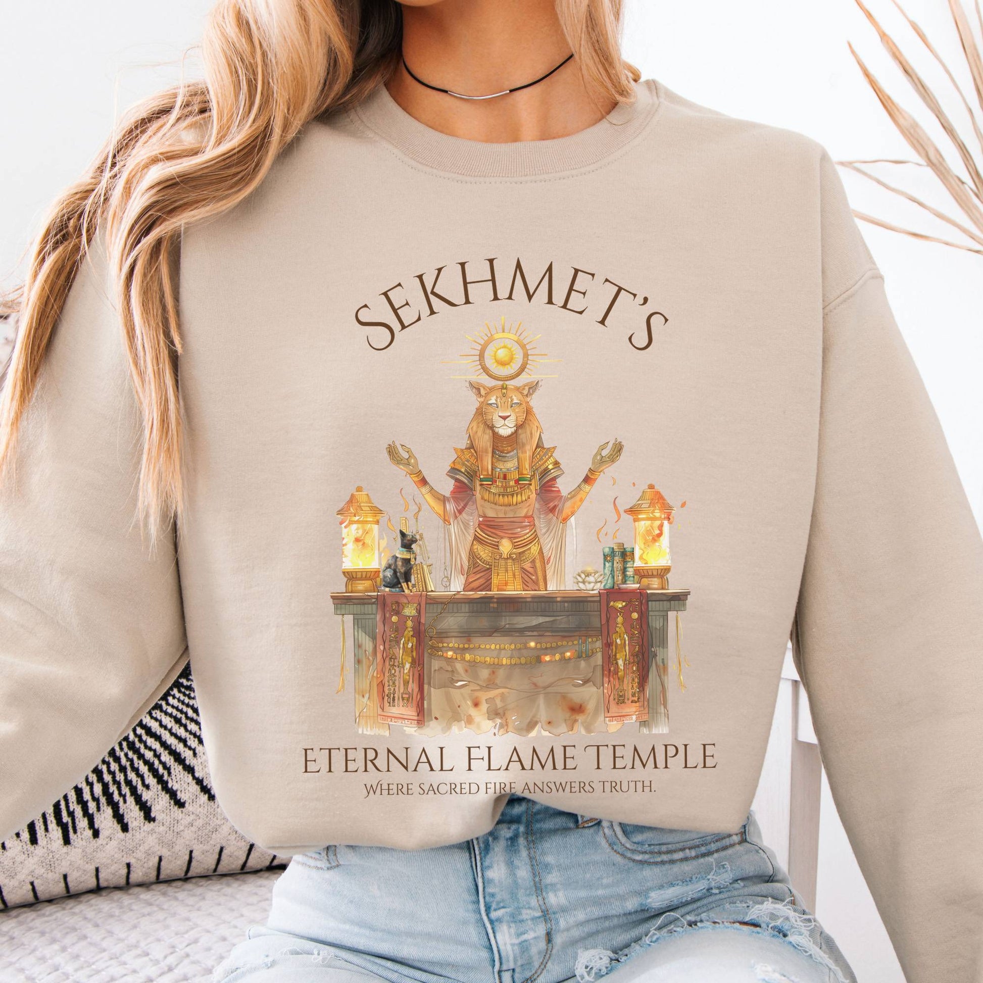 Sweatshirt Design 264 Crewneck Sweatshirt The Mystic Eden
