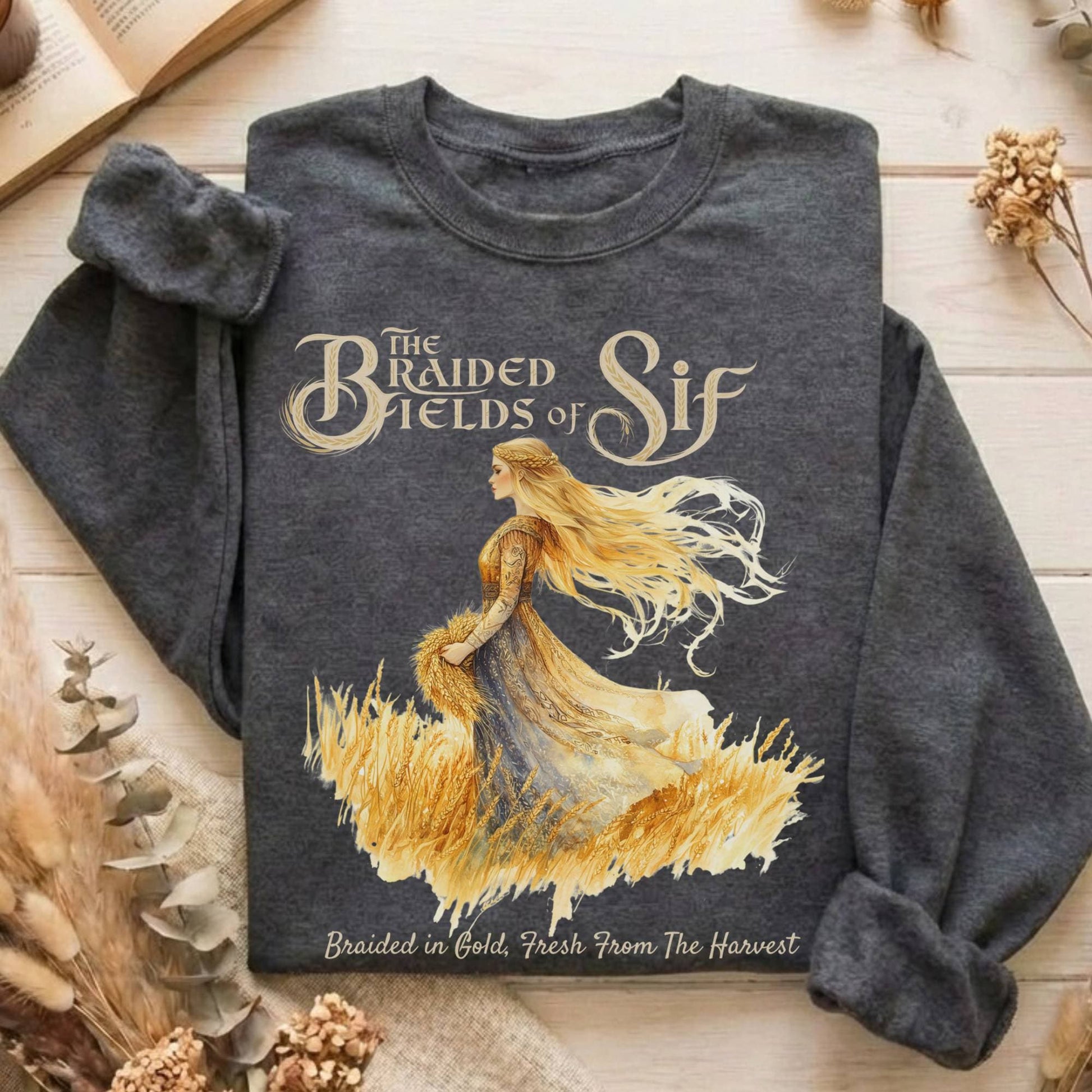 Sweatshirt Dark Heather / S Design 171 Sweatshirt The Mystic Eden