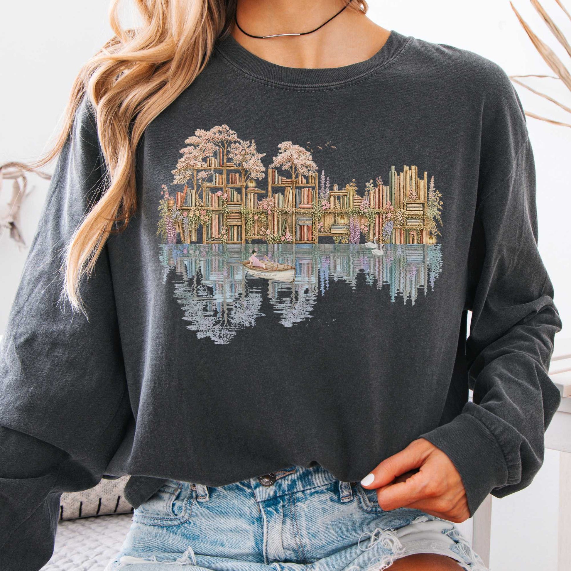 Long-sleeve Pepper / S The Floating Library Long Sleeve The Mystic Eden