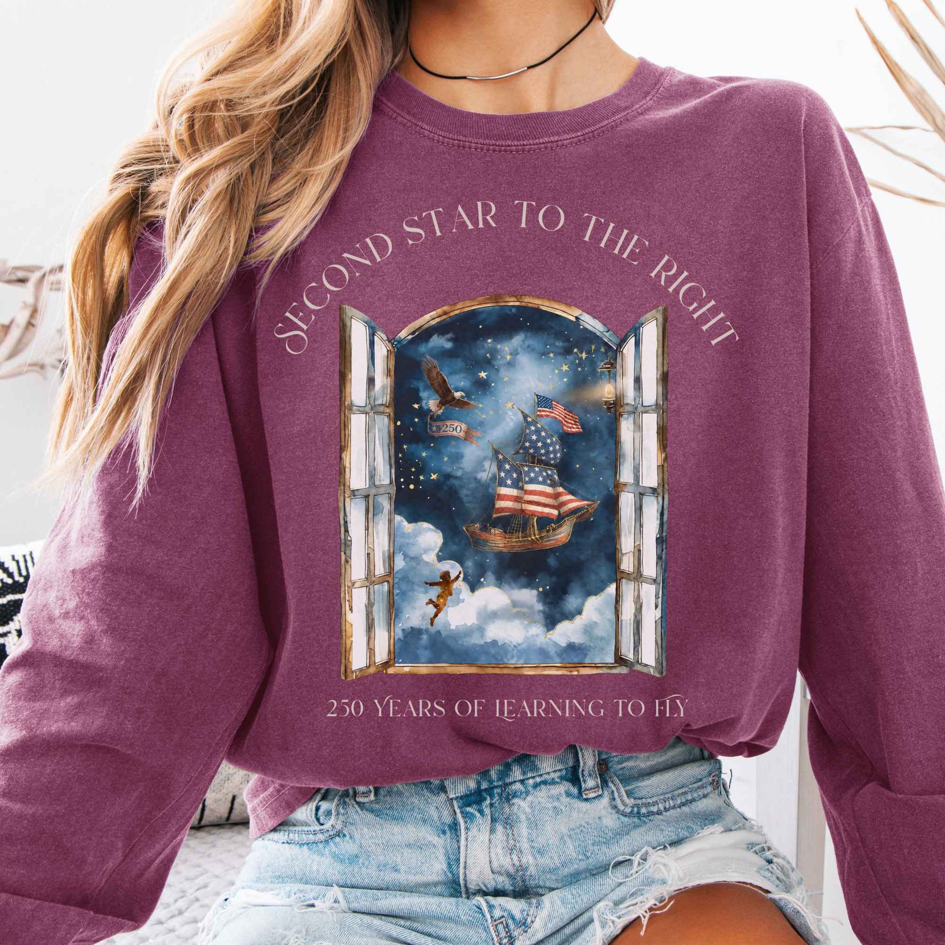 Long-sleeve Berry / S Design 332 Long Sleeve The Mystic Eden