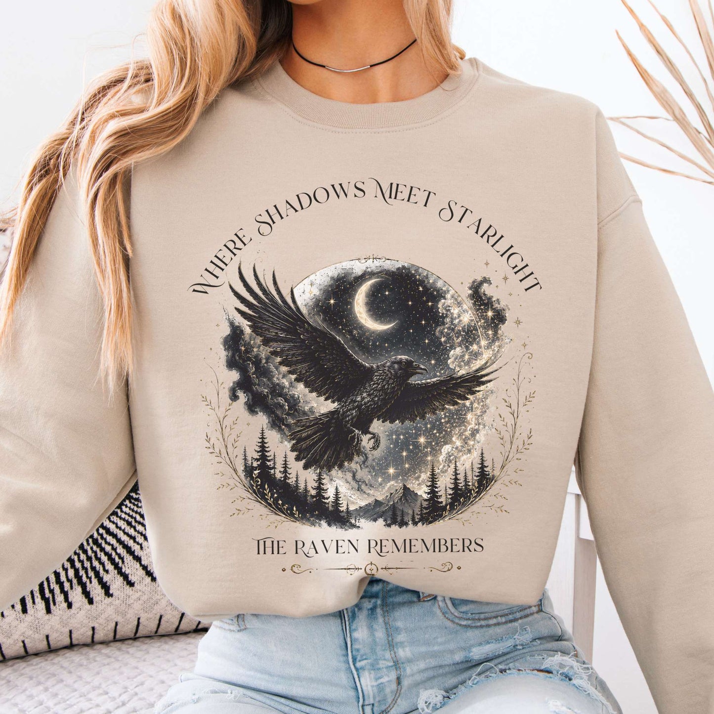Sweatshirt Sand / S Design 311 Crewneck Sweatshirt The Mystic Eden
