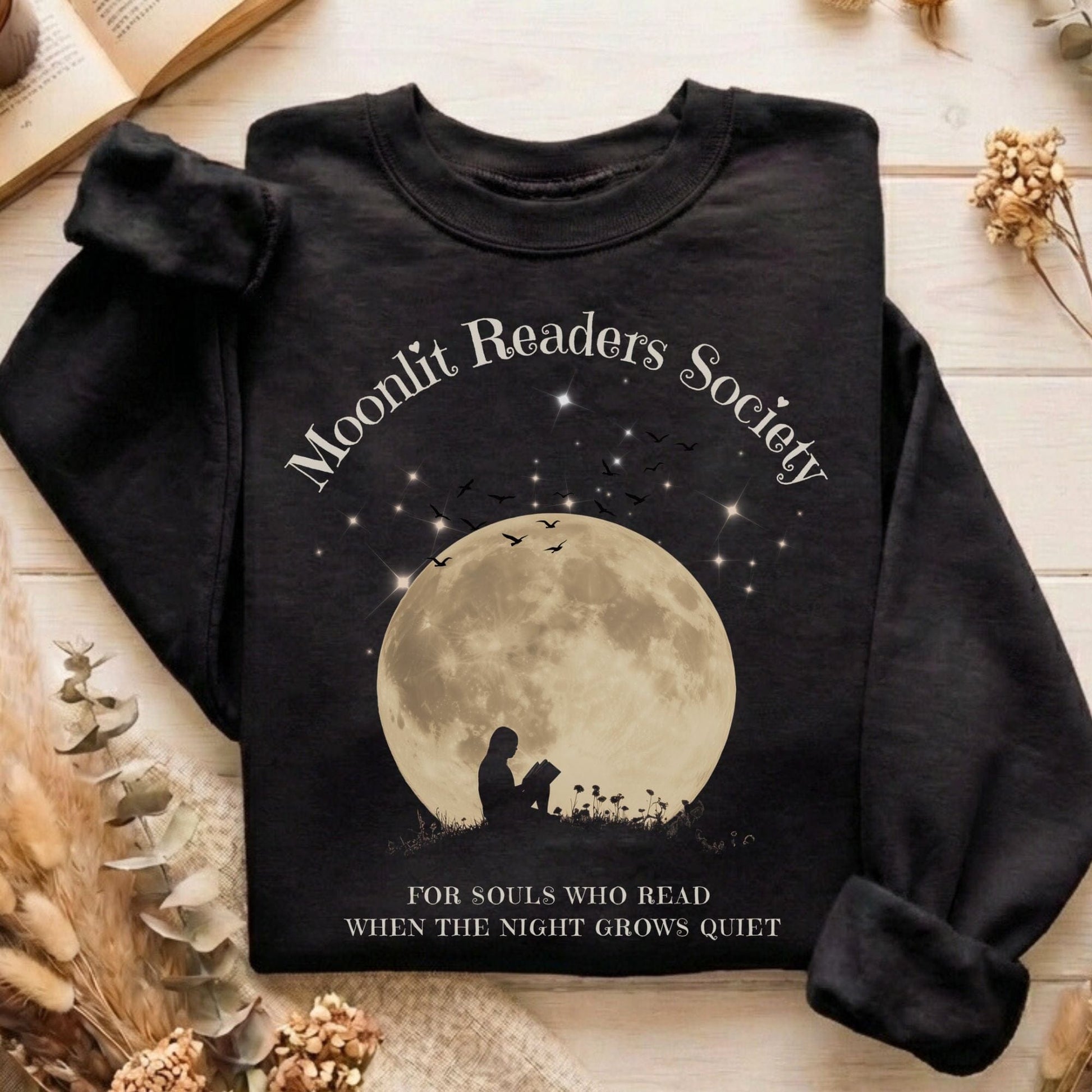 Sweatshirt Black / S Design 241 Crewneck Sweatshirt The Mystic Eden
