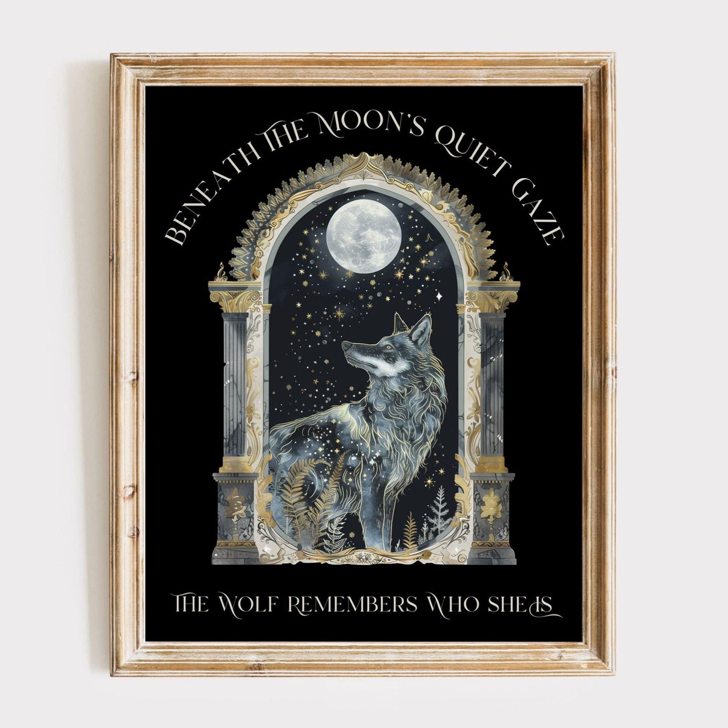 Poster 11″ x 14″ / Matte Design 278B - Art Print The Mystic Eden