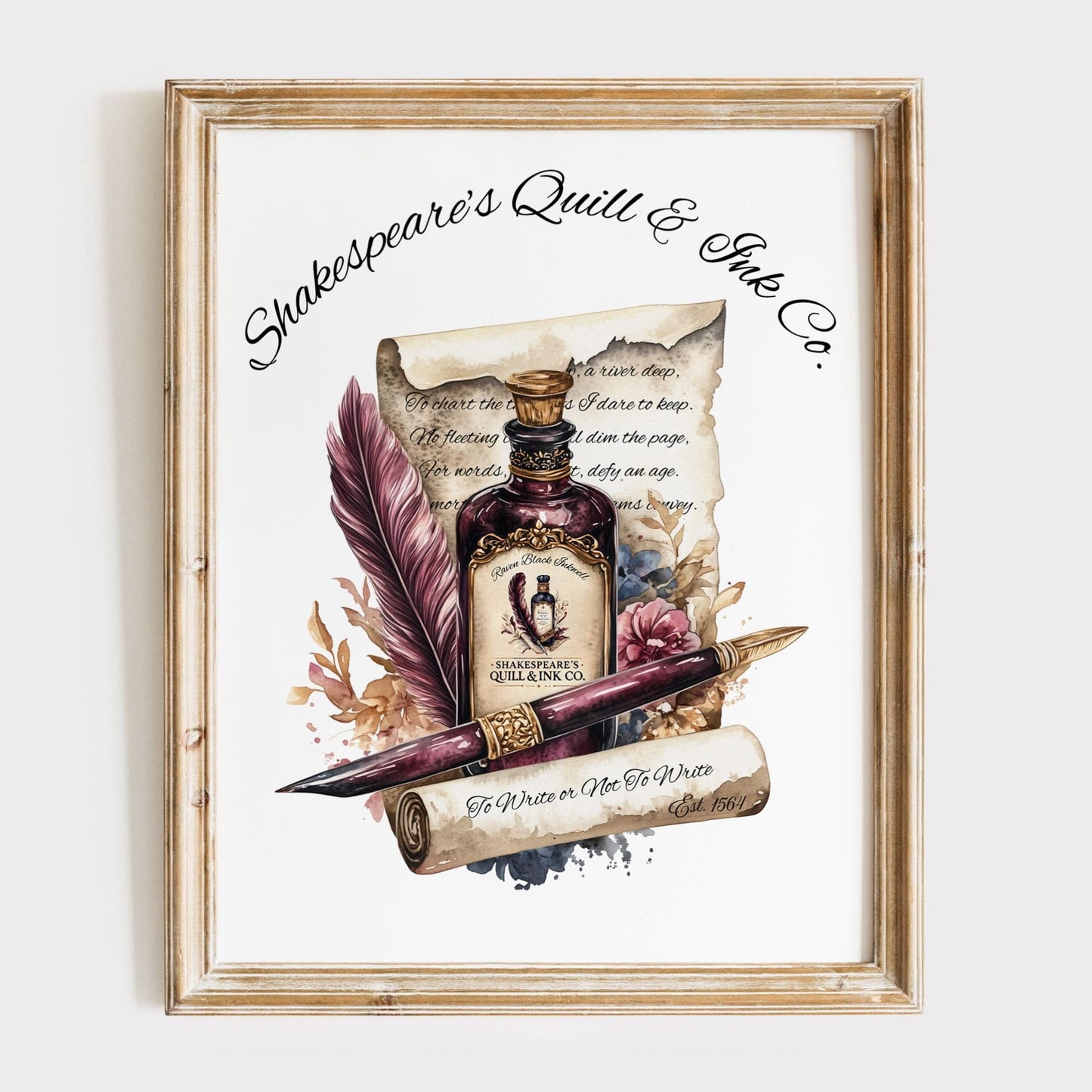 Art Prints 11″ x 14″ / Matte Design 123B - Art Print The Mystic Eden