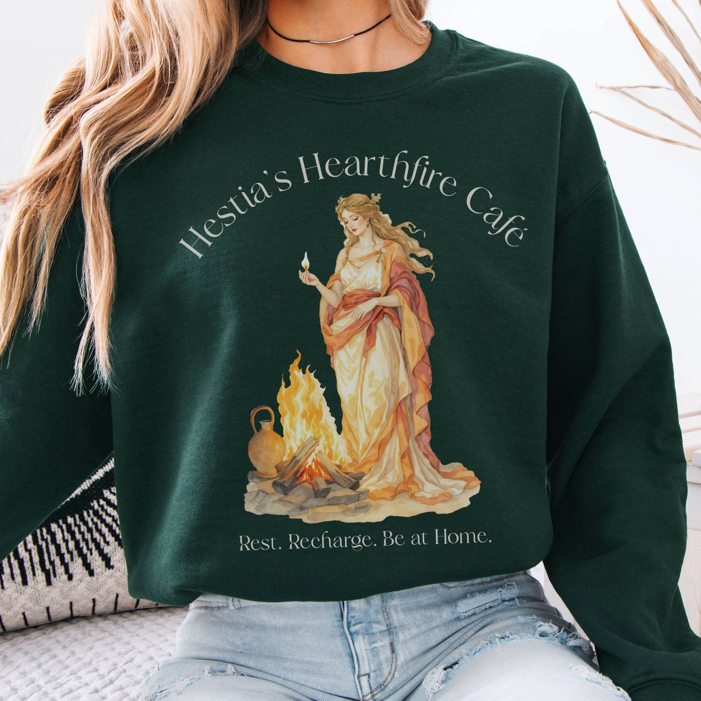 Sweatshirt Design 274 Crewneck Sweatshirt The Mystic Eden
