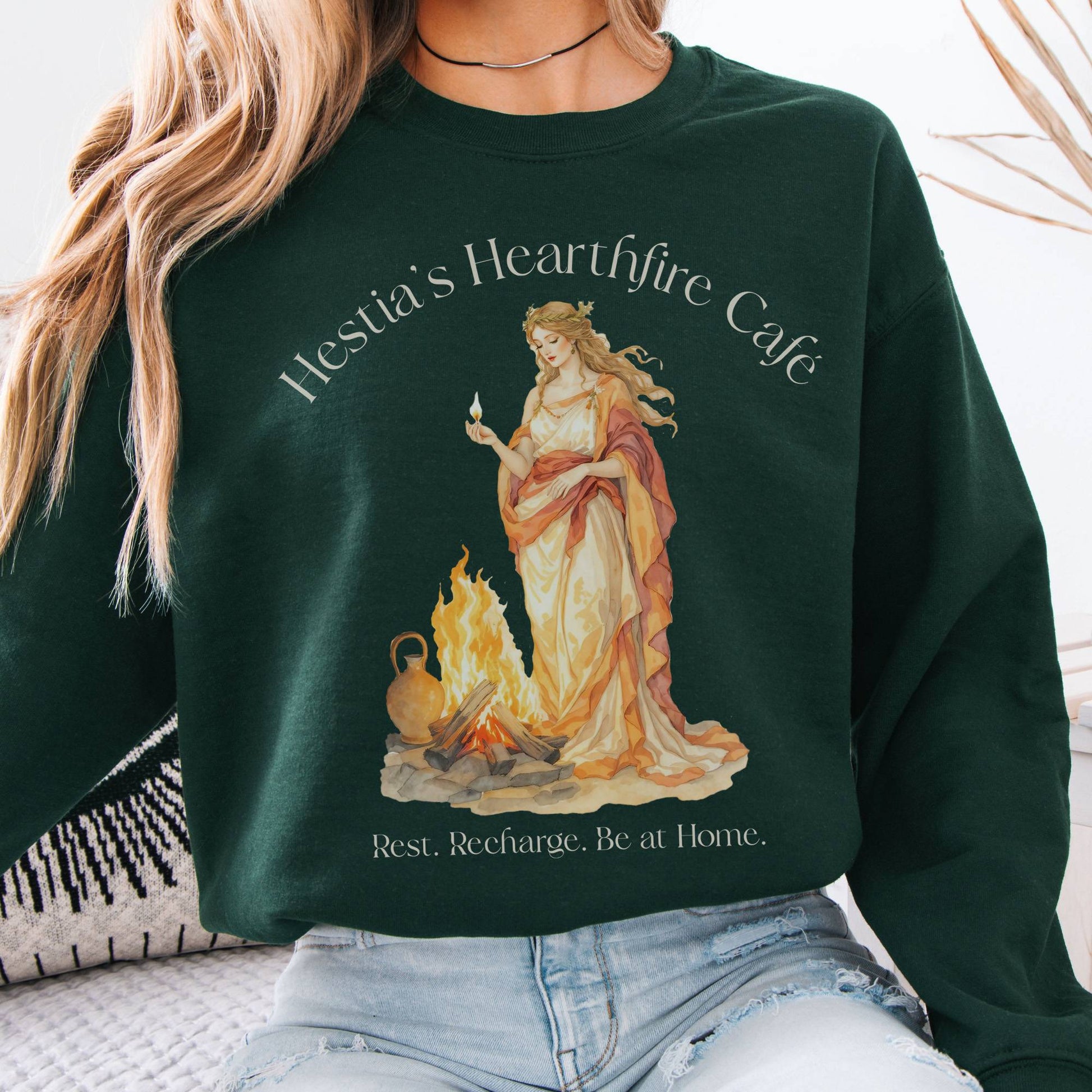 Sweatshirt Design 274 Crewneck Sweatshirt The Mystic Eden