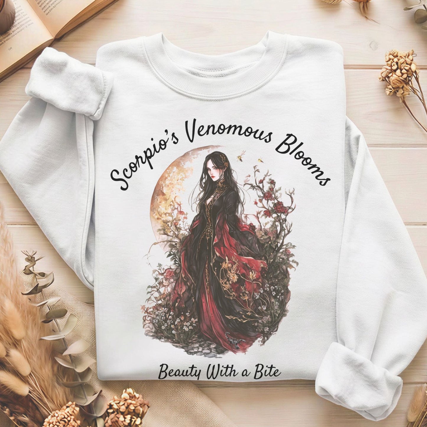 Sweatshirt White / S Design 157 Sweatshirt The Mystic Eden