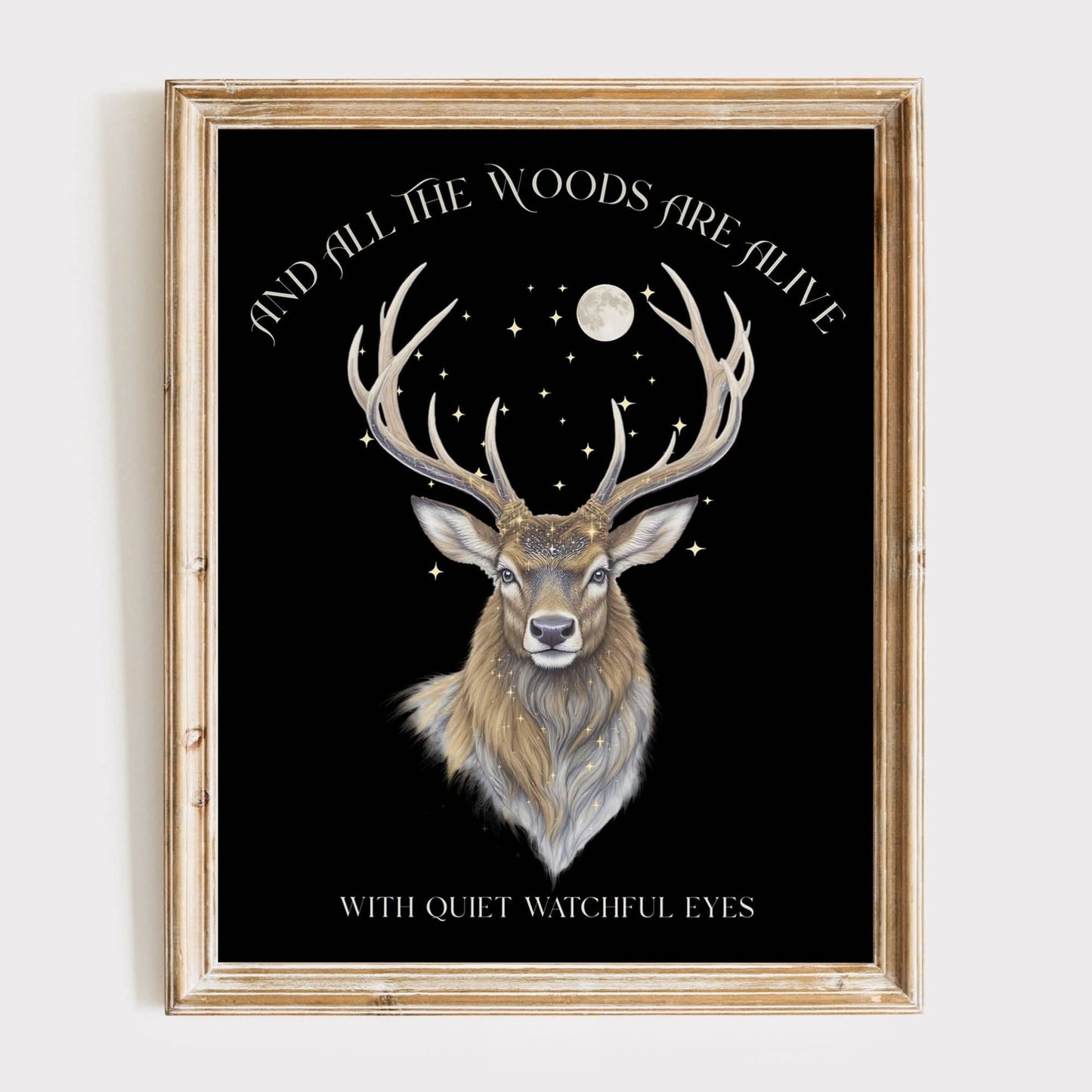 Art Prints 11″ x 14″ / Matte Design 282A - Art Print The Mystic Eden
