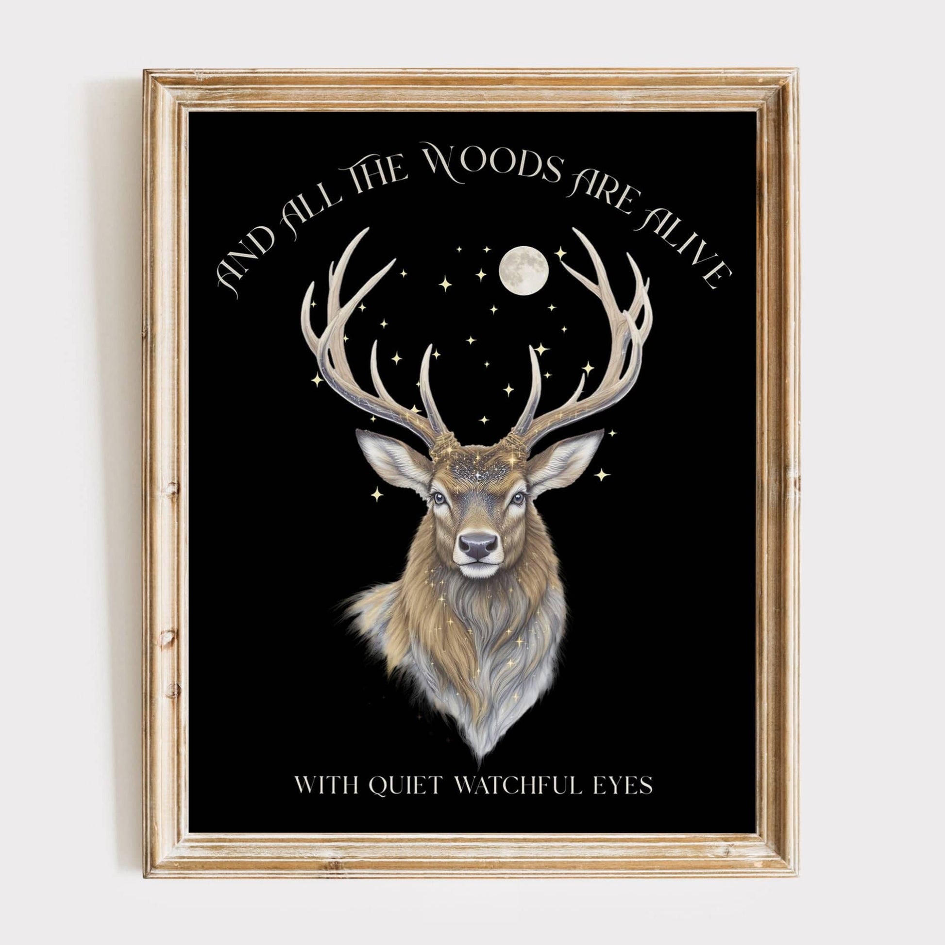 Art Prints 11″ x 14″ / Matte Design 282A - Art Print The Mystic Eden