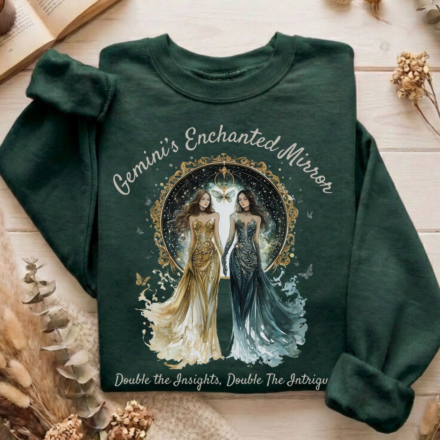 Sweatshirt Forest Green / S Design 153 Sweatshirt The Mystic Eden