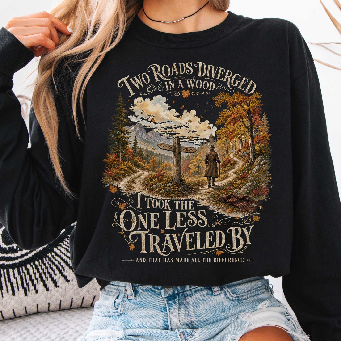 Long-sleeve Black / S Design 341 Long Sleeve The Mystic Eden