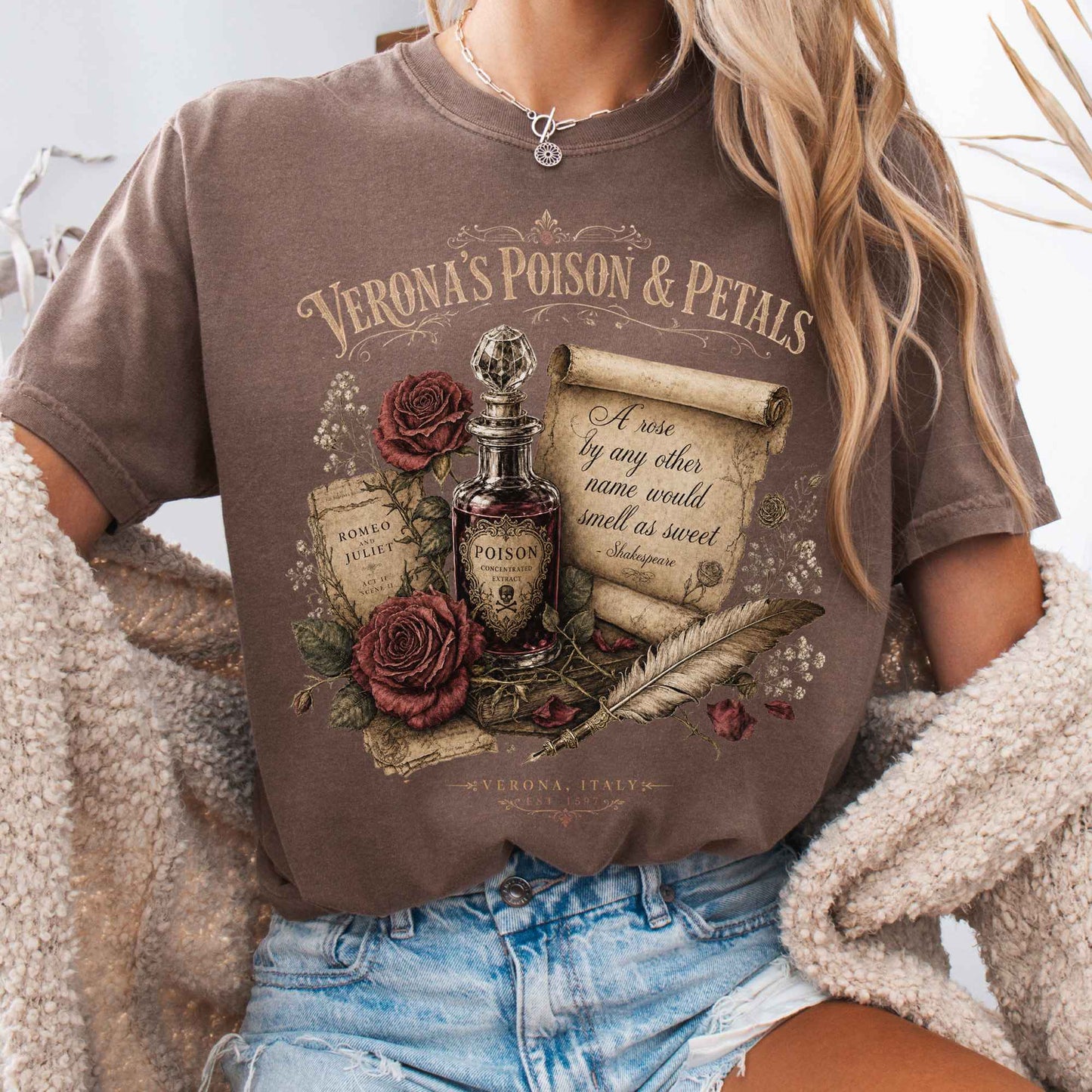 T-Shirt Espresso / S Design 335 T-Shirt The Mystic Eden