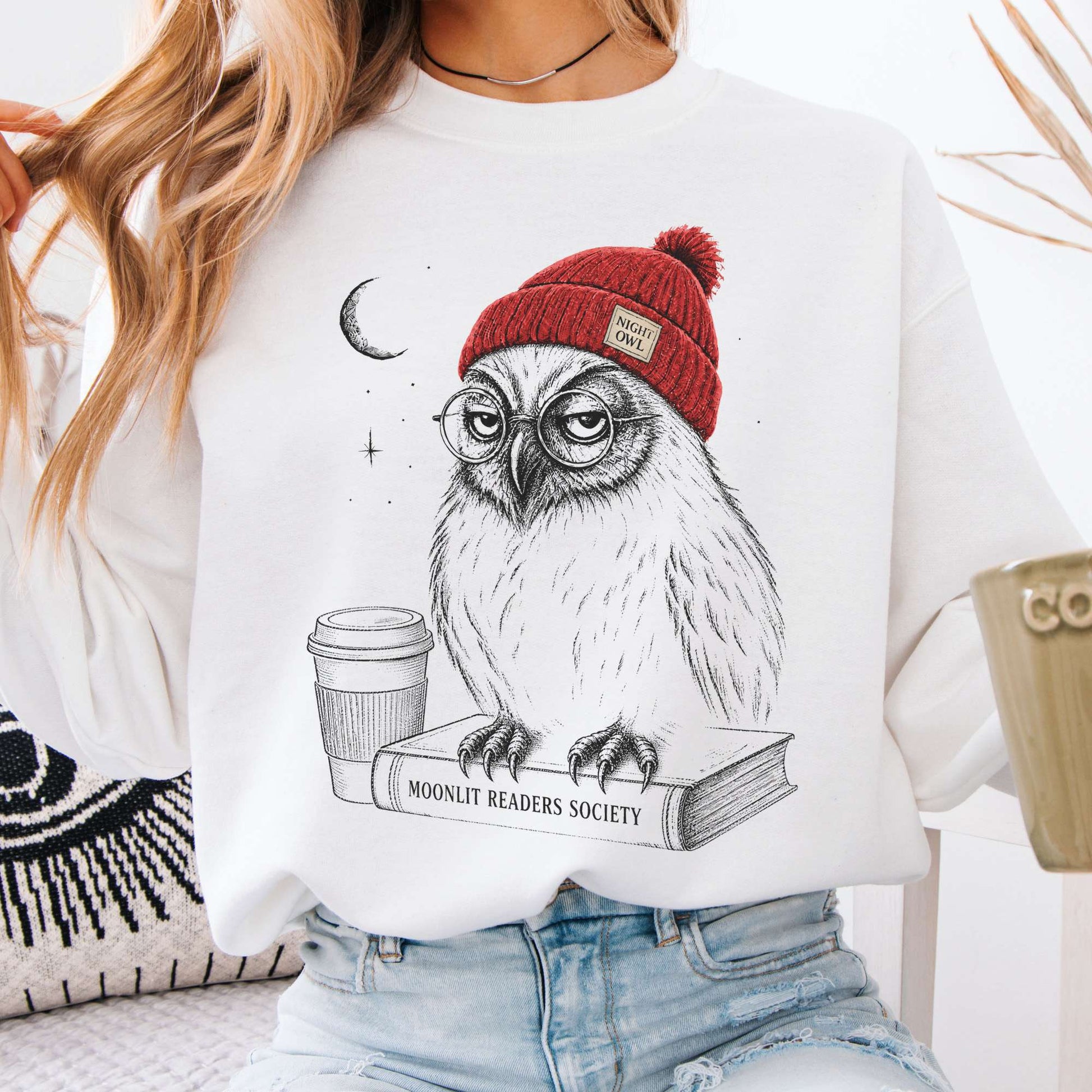 Sweatshirt White / S Design 292 Crewneck Sweatshirt The Mystic Eden