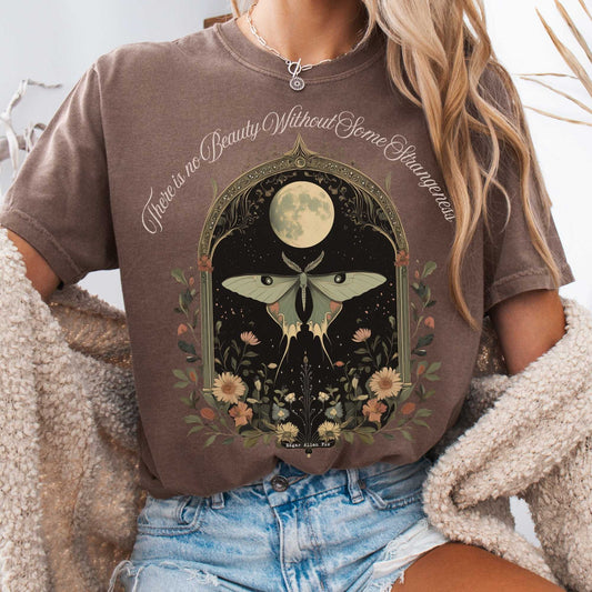 There is no Beauty Without Some Strangeness Edgar Allan Poe Shirt