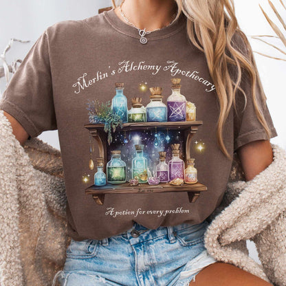 Merlin's Alchemy Apothecary Tee