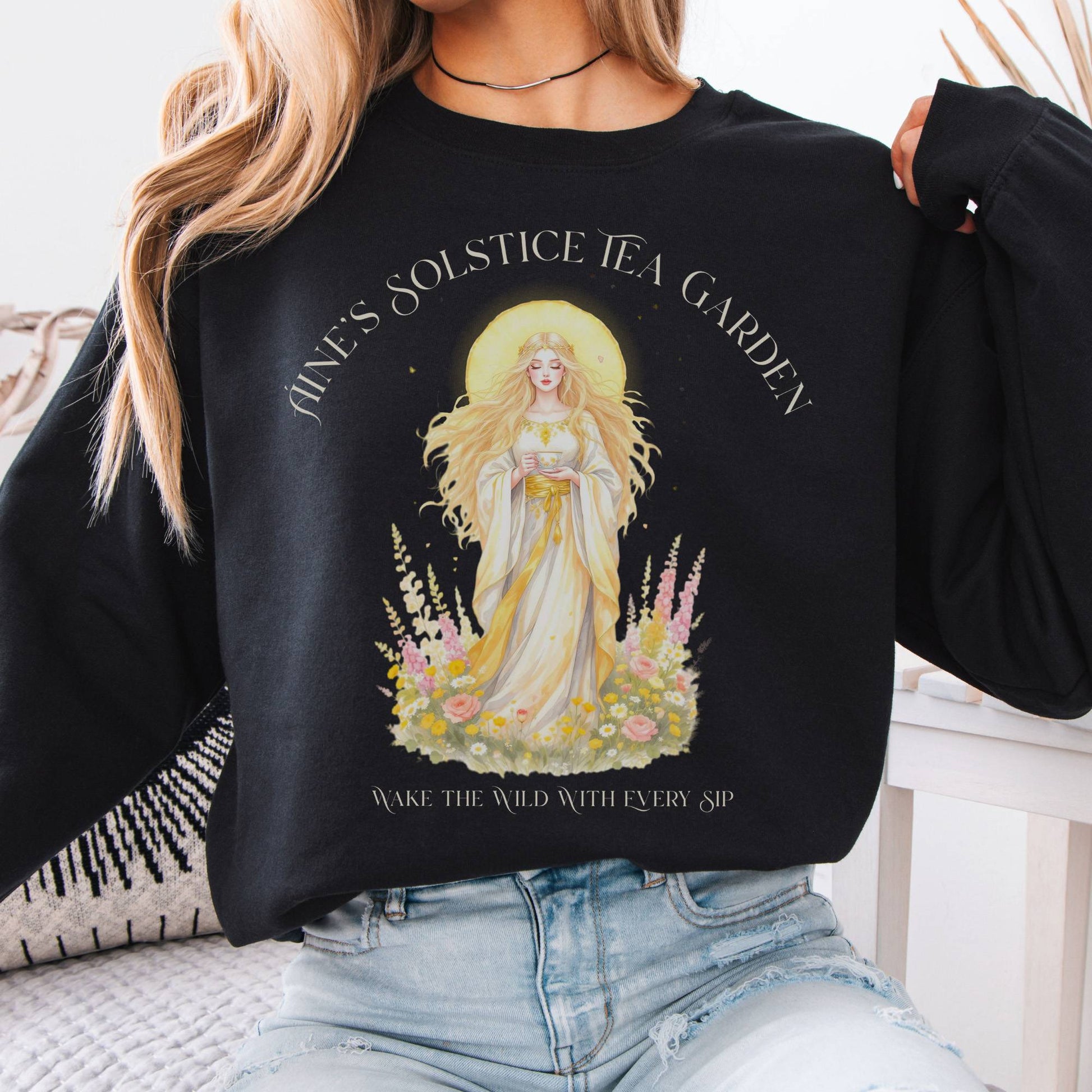 Sweatshirts Design 275 Crewneck Sweatshirt The Mystic Eden