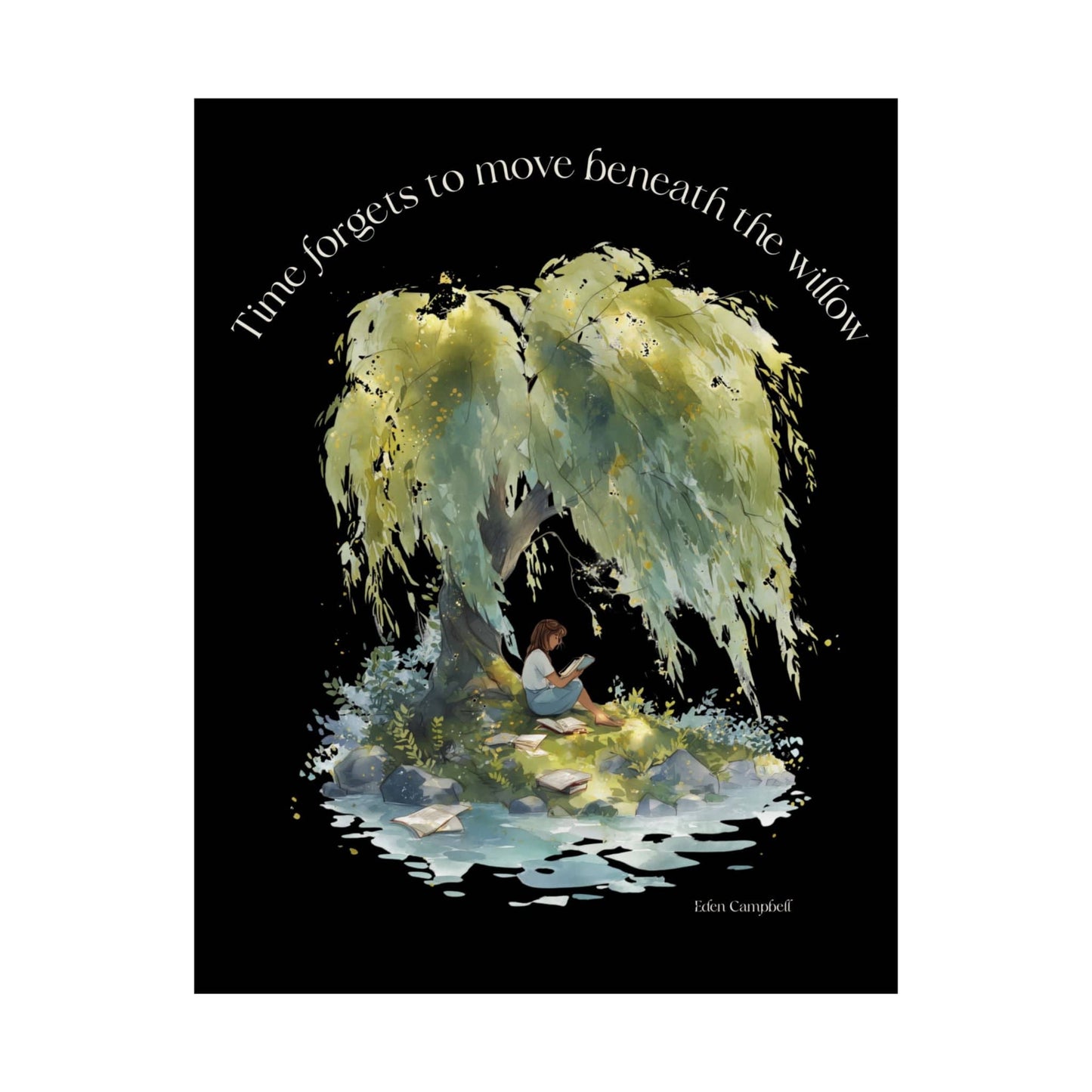 Poster 11″ x 14″ / Matte Design 244A - Art Print The Mystic Eden