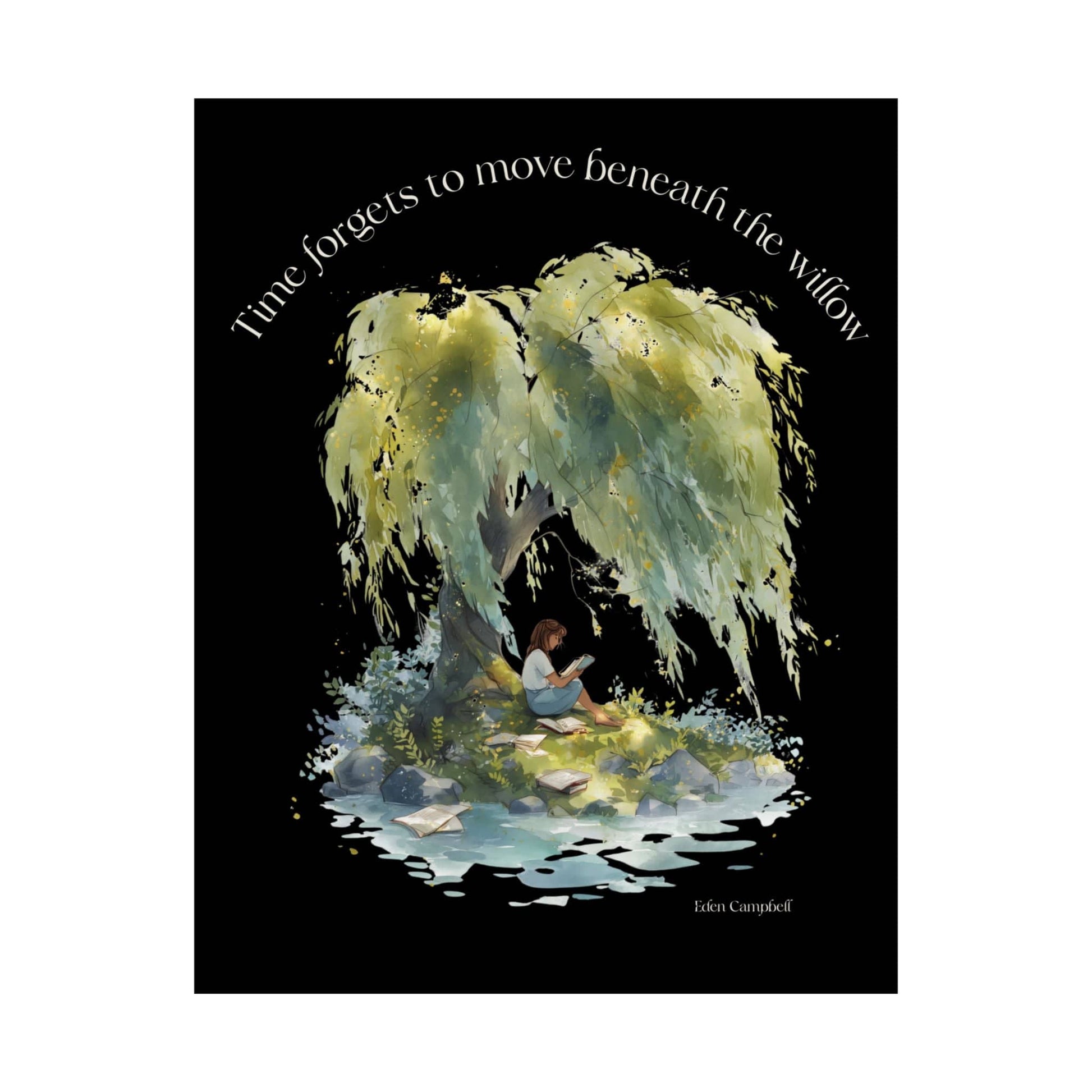 Poster 11″ x 14″ / Matte Design 244A - Art Print The Mystic Eden