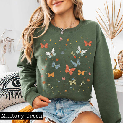 Bright Butterflies Sweatshirt