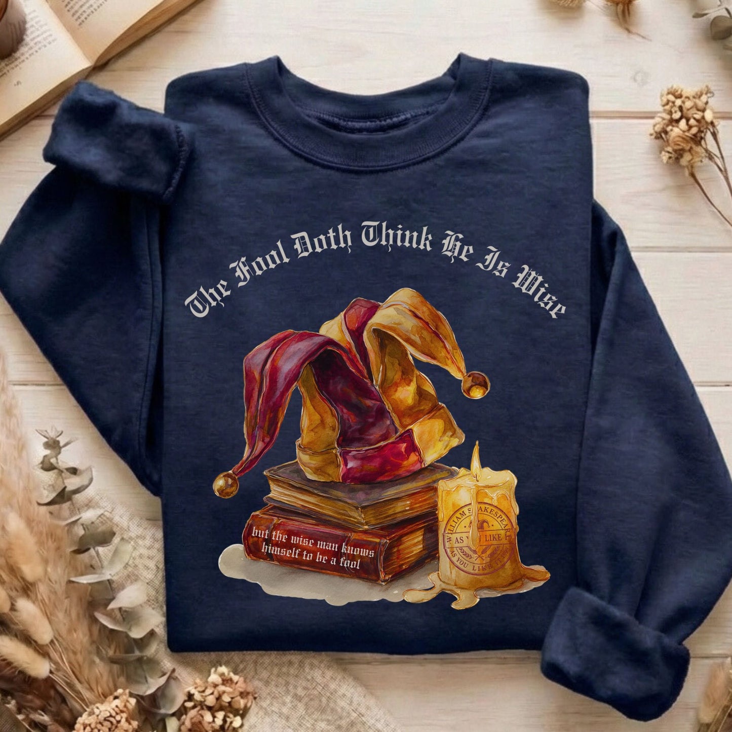 Sweatshirt Navy / S Design 246 Crewneck Sweatshirt The Mystic Eden
