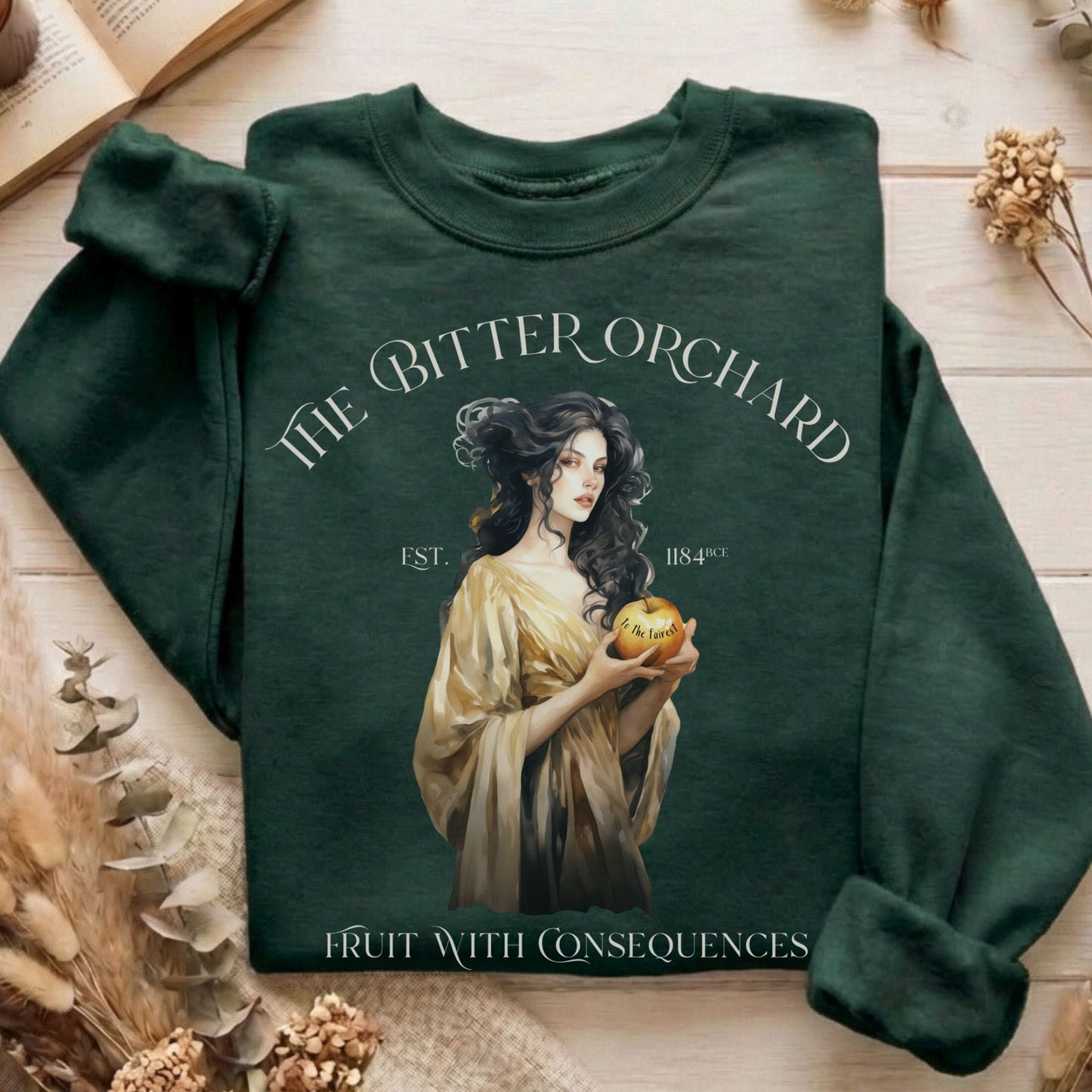 Sweatshirt Forest Green / S Design 220 Sweatshirt The Mystic Eden