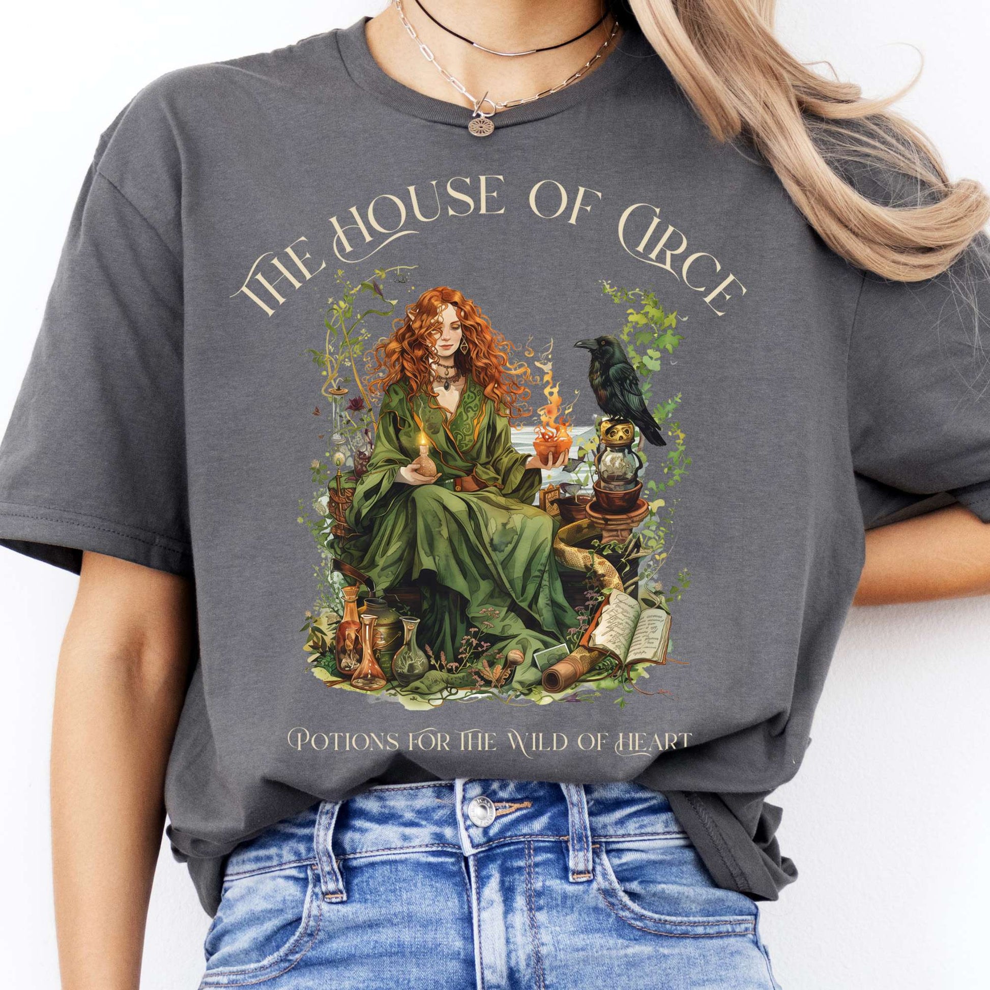 T-Shirt The House of Circe Mythology T-Shirt The Mystic Eden