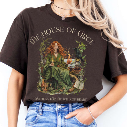 T-Shirt The House of Circe Mythology T-Shirt The Mystic Eden