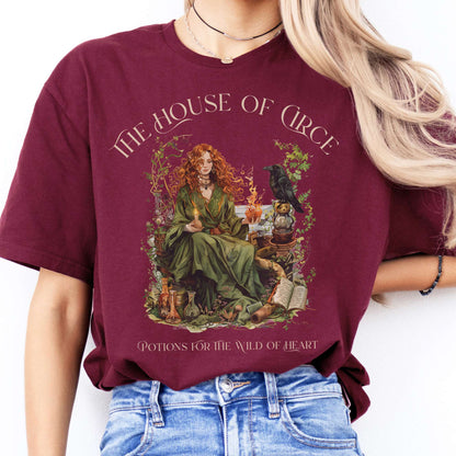 T-Shirt The House of Circe Mythology T-Shirt The Mystic Eden