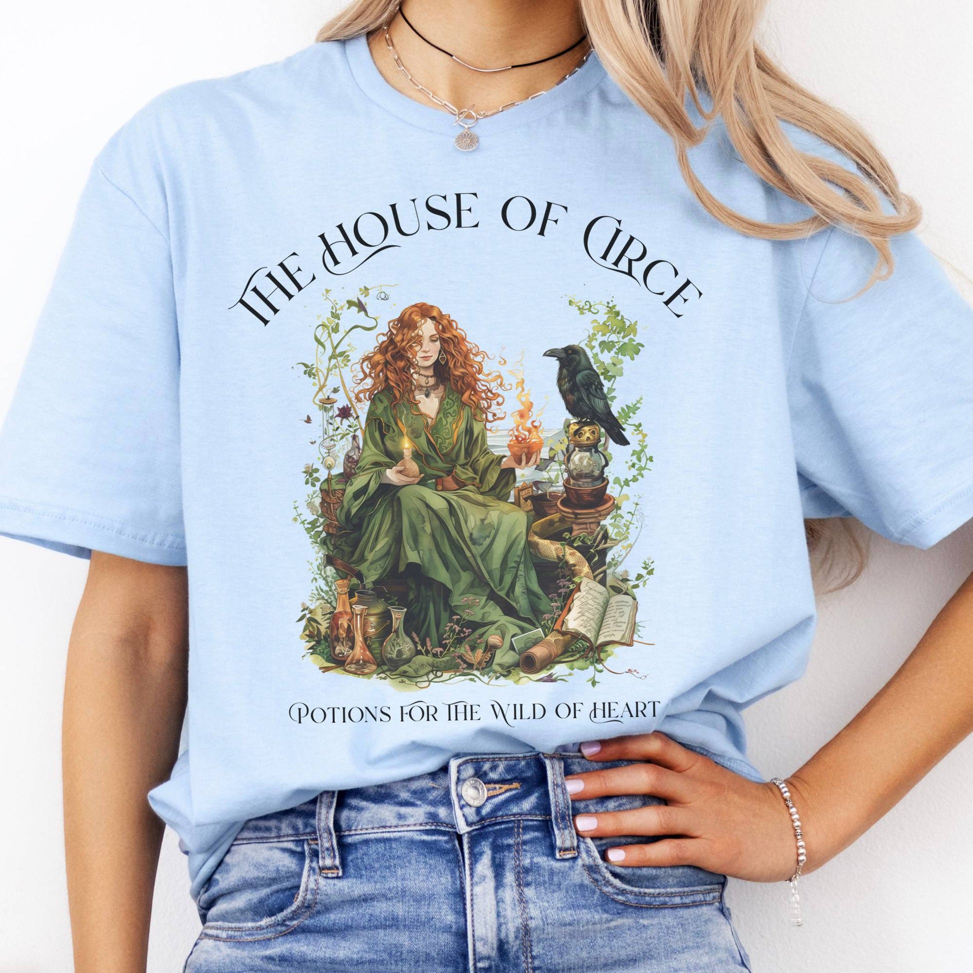 T-Shirt The House of Circe Mythology T-Shirt The Mystic Eden
