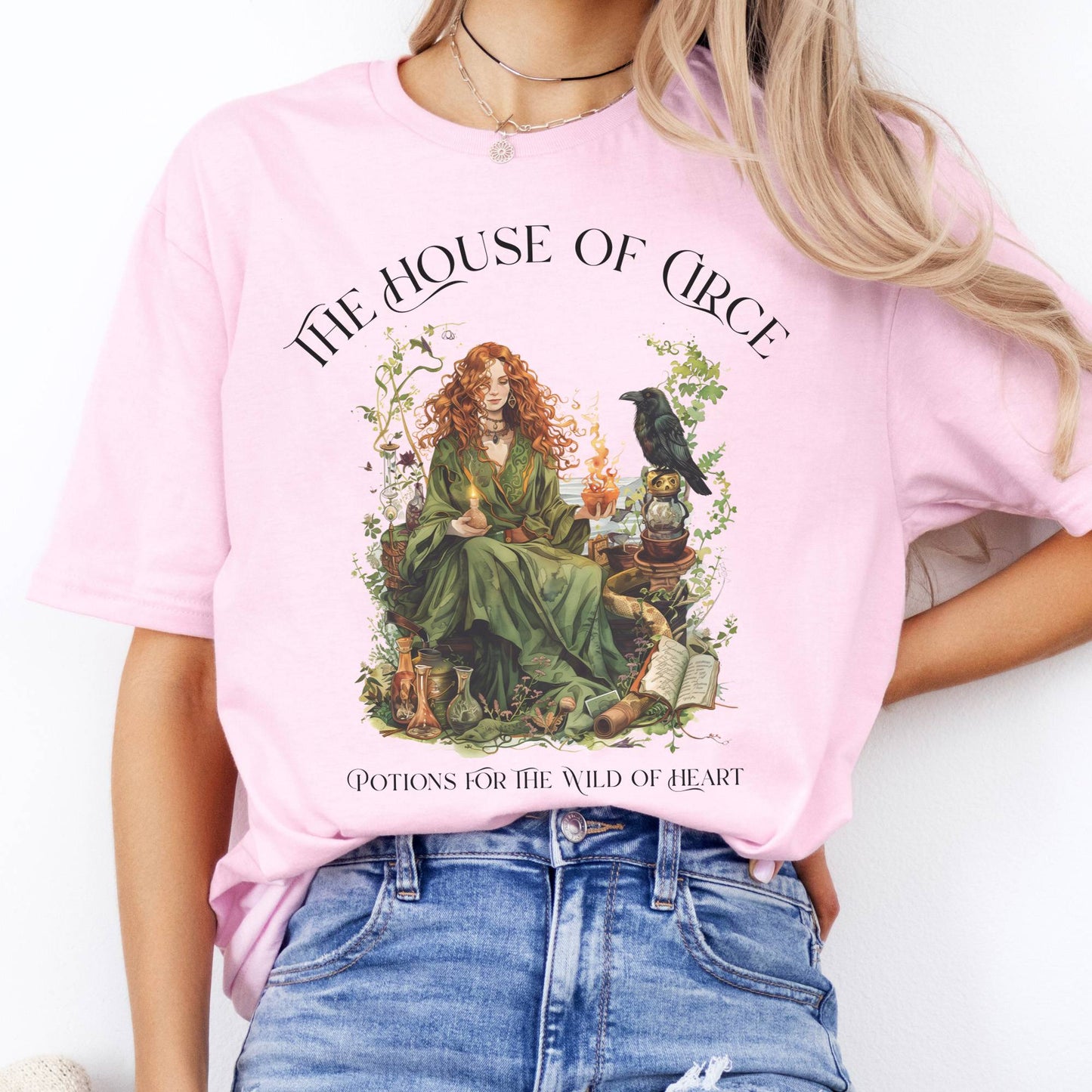 T-Shirt The House of Circe Mythology T-Shirt The Mystic Eden