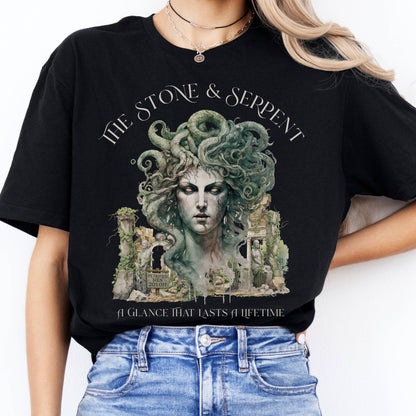 T-Shirt The Stone & Serpent Medusa  T-Shirt The Mystic Eden