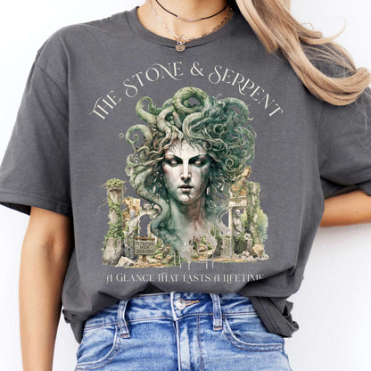 T-Shirt The Stone & Serpent Medusa  T-Shirt The Mystic Eden