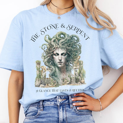 T-Shirt The Stone & Serpent Medusa  T-Shirt The Mystic Eden