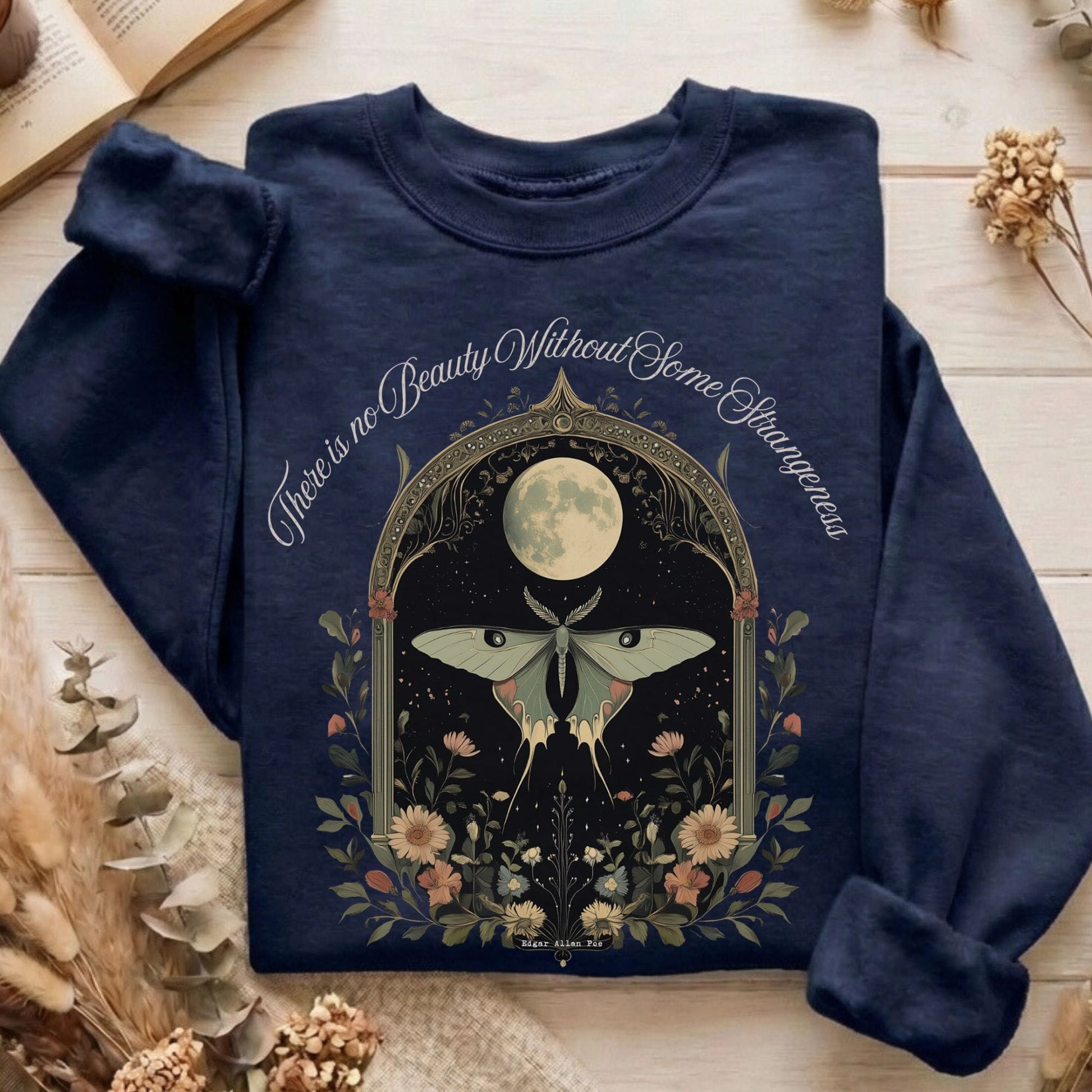 Sweatshirt Navy / S Design 139 Sweatshirt The Mystic Eden