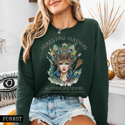 Hera's Fine Feathers & Other Splendors Sweatshirt