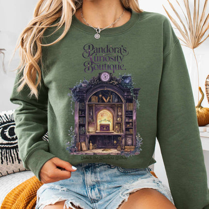 Pandora's Curiosity Boutique Sweatshirt