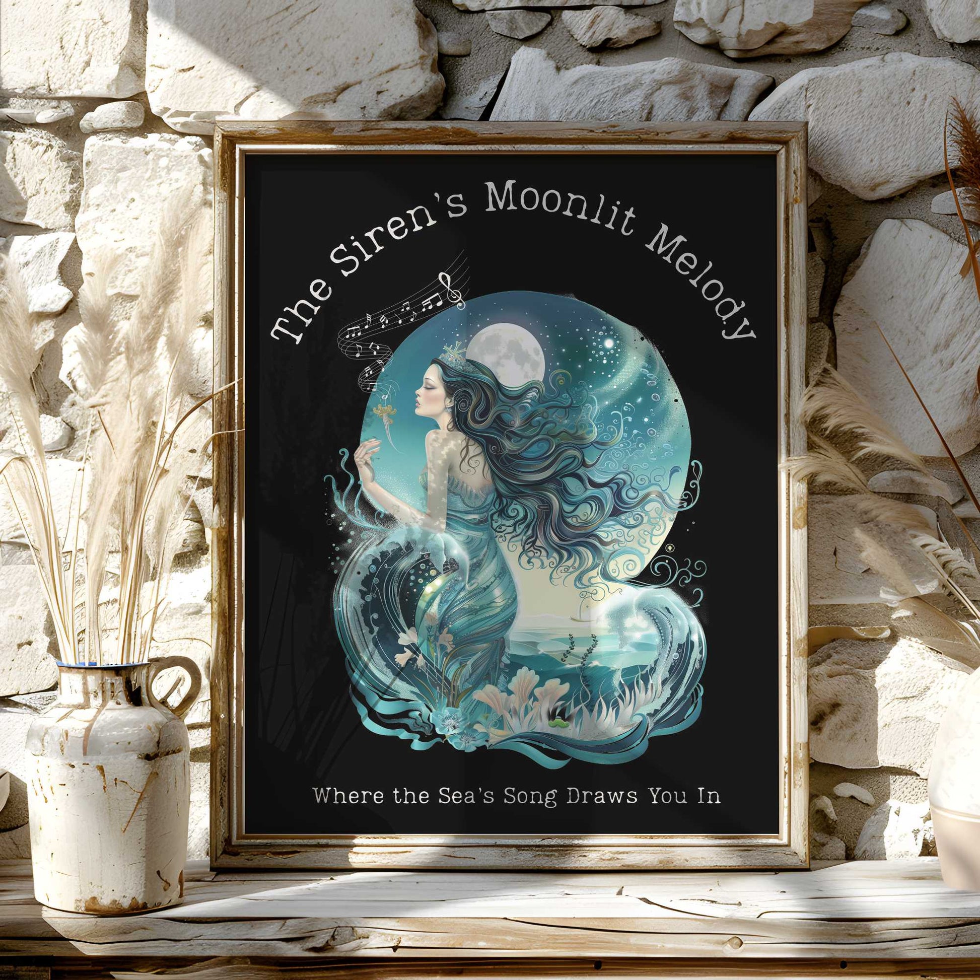 Art Prints 11″ x 14″ / Matte Design 272A - Art Print The Mystic Eden