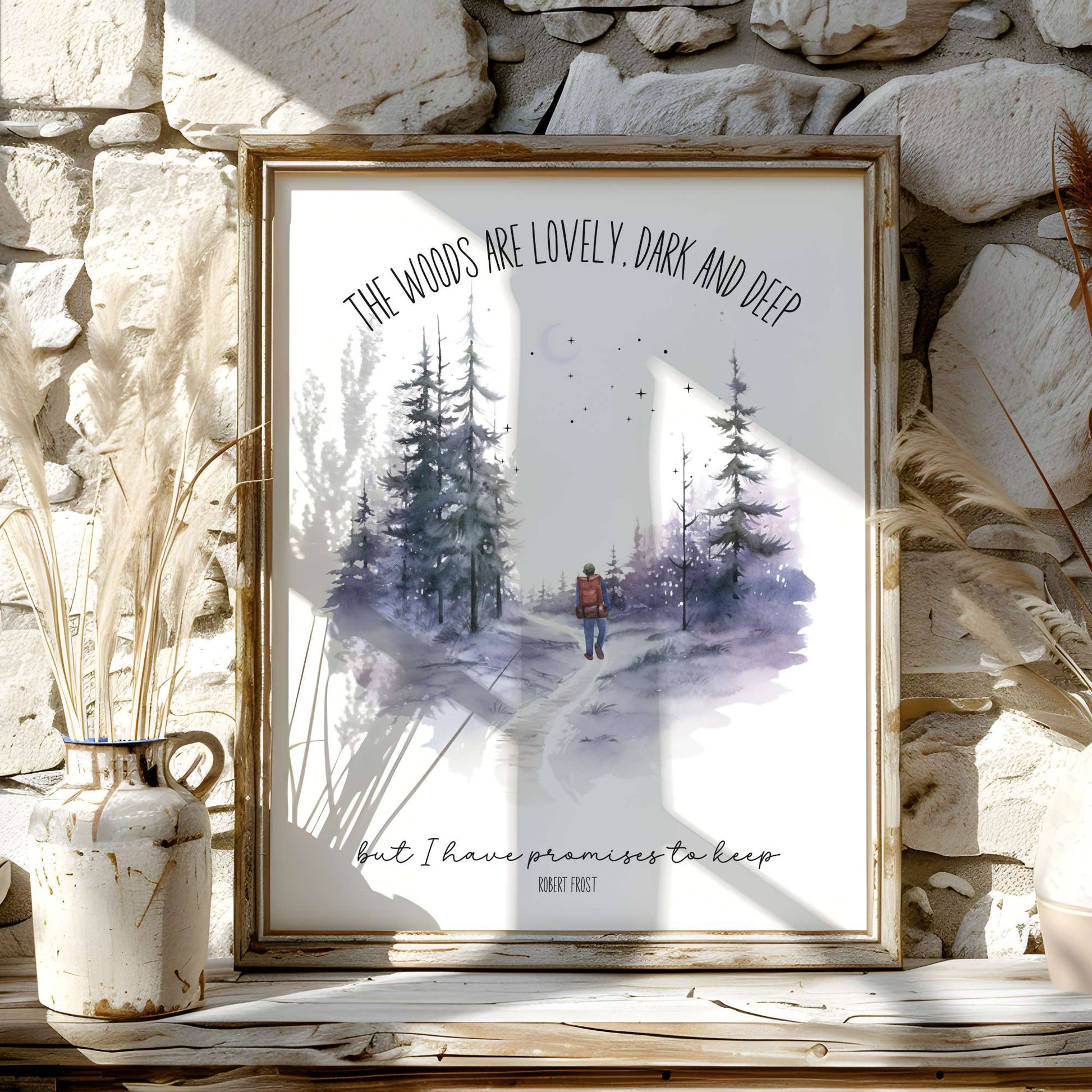 Poster 11″ x 14″ / Matte Design 223A - Art Print The Mystic Eden