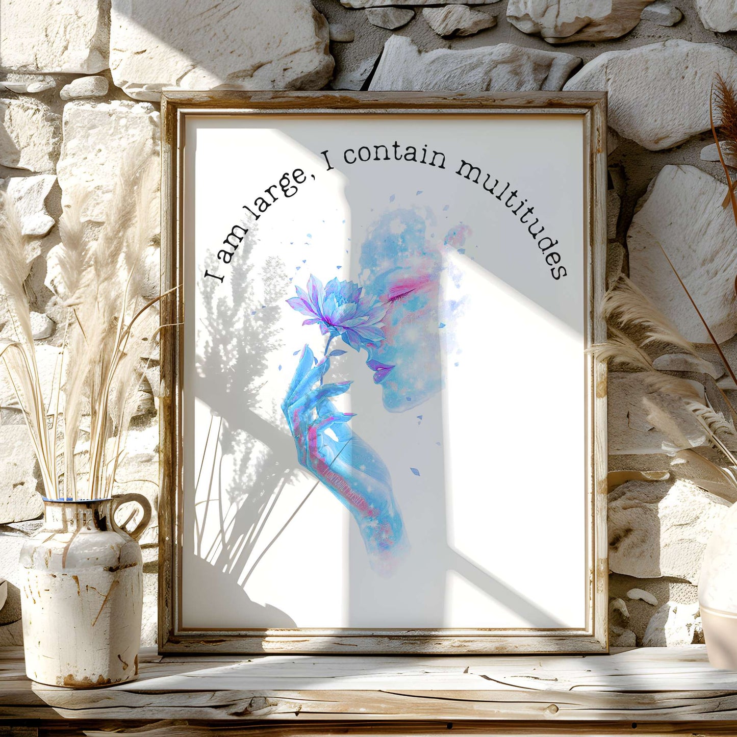 Art Prints 11″ x 14″ / Matte Design 251B - Art Print The Mystic Eden