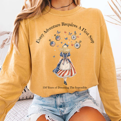 Long-sleeve Mustard / S Design 330 Long Sleeve The Mystic Eden