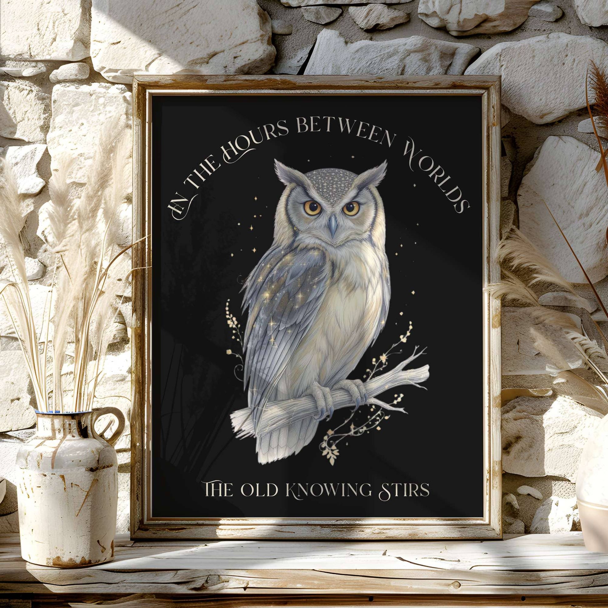 Art Prints 11″ x 14″ / Matte Design 281A - Art Print The Mystic Eden