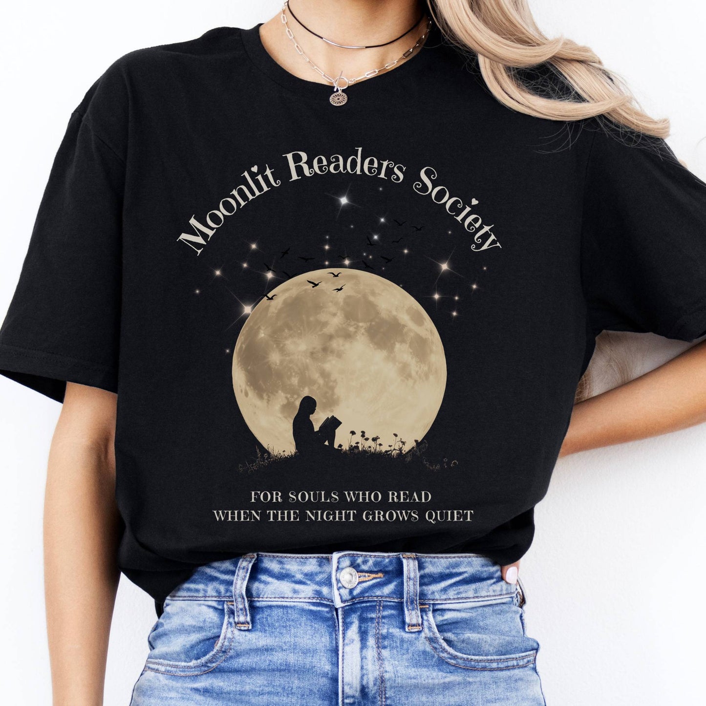 T-Shirt Moonlit Readers Society T-Shirt The Mystic Eden