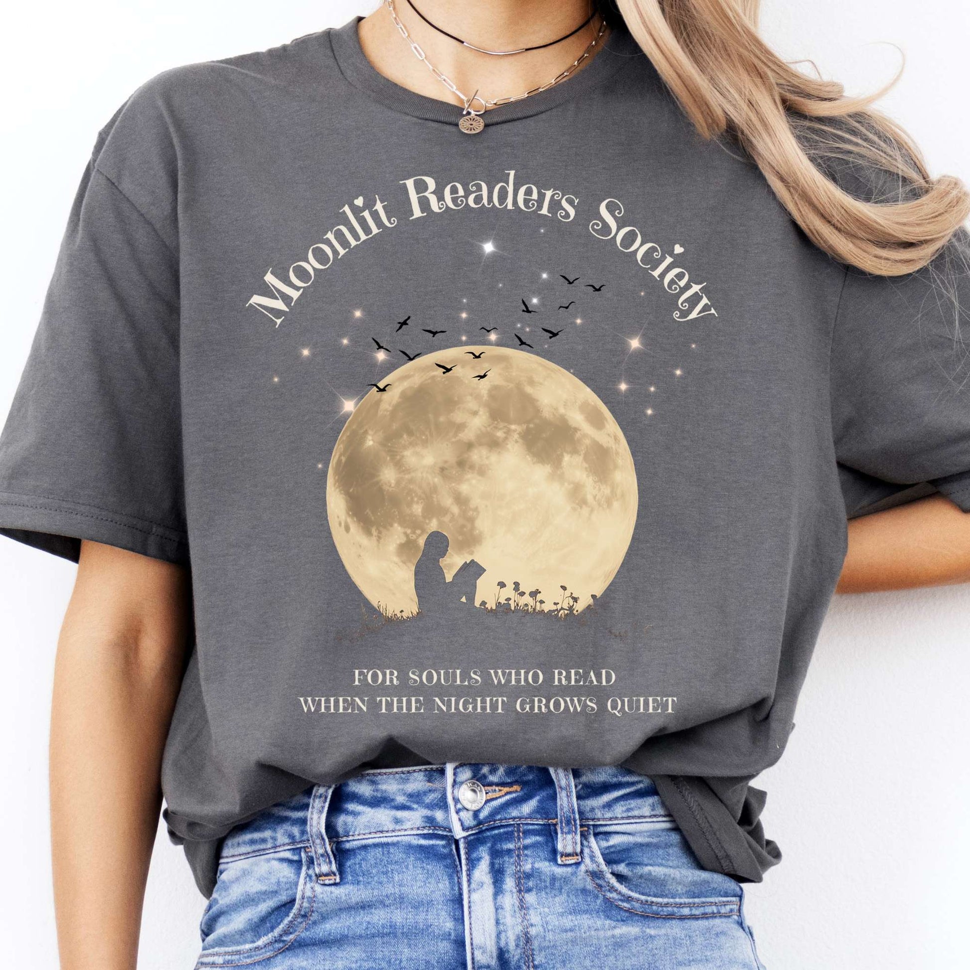 T-Shirt Moonlit Readers Society T-Shirt The Mystic Eden