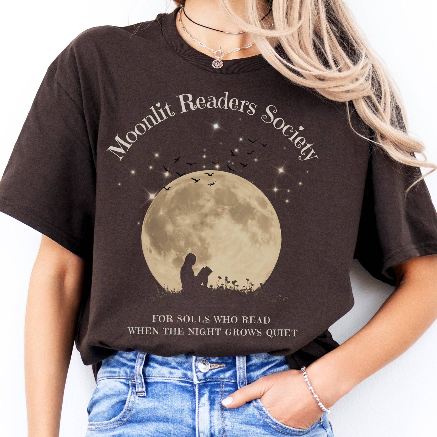 T-Shirt Moonlit Readers Society T-Shirt The Mystic Eden